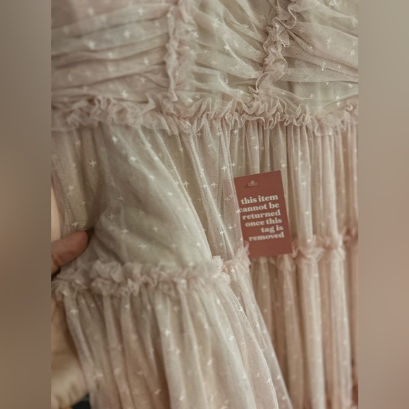 Pink wedding dress - Picture 3 of 6